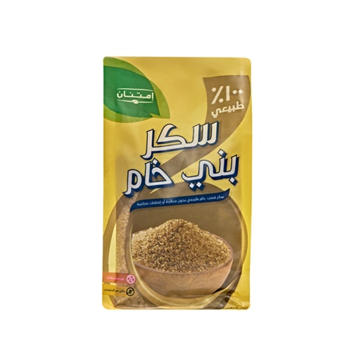 امتنان سكر بنى طبيعى 750 جم
