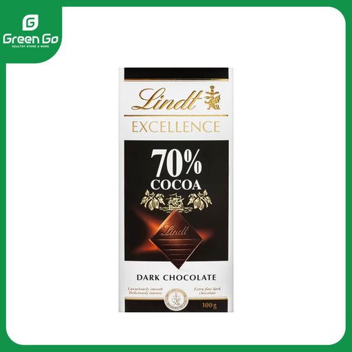 ليندت اكسلانس كاكاو 70% دارك 100 جم 